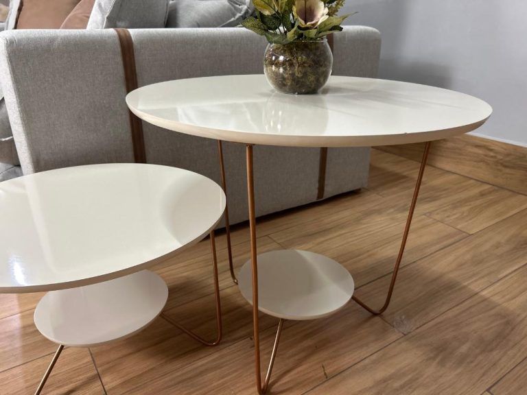 Conjunto de Mesa Liz – Off White - Imagem 2