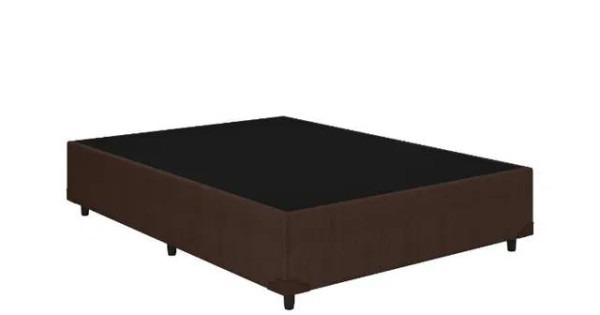 Base Box Silmer Casal Corino Marrom – 138x188x26