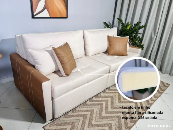 SOFÁ CAMA MÔNACO 2,20M