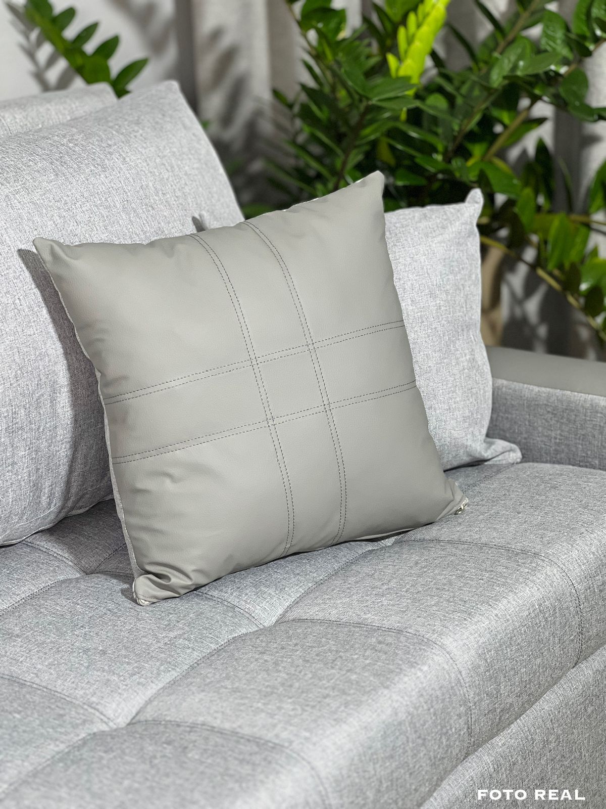 SOFÁ CAMA MÔNACO CINZA 2,20M - Imagem 3