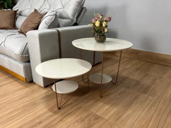 Conjunto de Mesa Liz – Off White