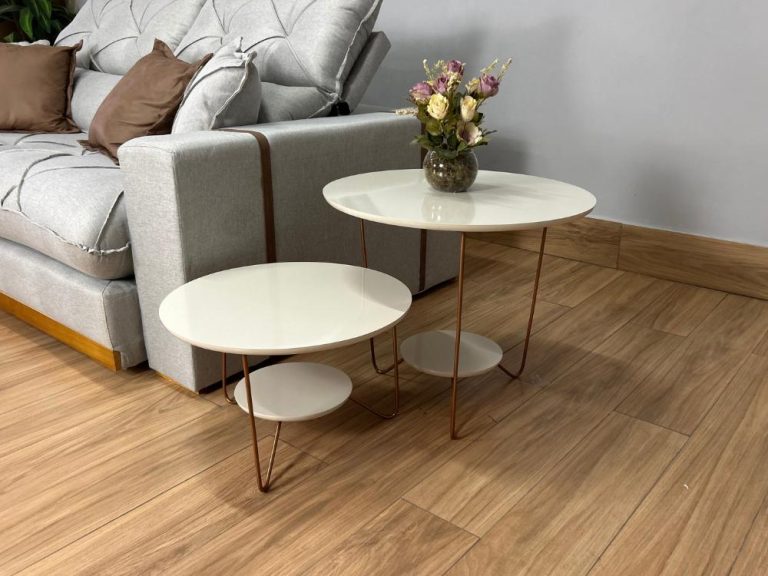 Conjunto de Mesa Liz – Off White