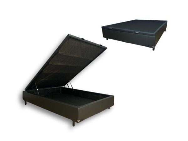 Base Baú Carioca Casal – Preto Corino